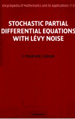 STOCHASTIC PARTIAL DIFFERENTIAL EQUATIONS WITH LEVY NOISE