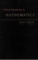 A MODERN INTRODUCTION TO MATHEMATICS