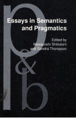 ESSAYS IN SEMANTICS AND PRAGMATICS IN HONOR OF CHARLES J.FILLMORE