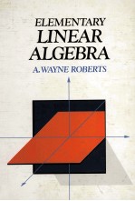 ELEMENTARY LINEAR ALGEBRA