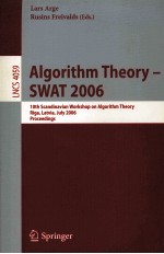 ALGORITHM THEORY-SWAT 2006 10th SCANDINAVIAN WORKSHOP ON ALGORITHM THEORY