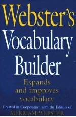 WEBSTER'S VOCABULARY BUILDER