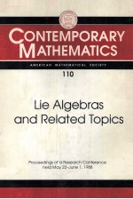 LIE ALGEBRAS AND RELATED TOPICS