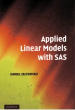 APPLIED LINEAR MODELS WITH SAS