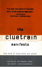 THE CLUETRAIN MANIFESTO