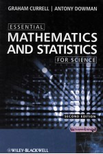 ESSENTIAL MATHEMATICS AND STATISTICS FOR SCIENCE SECOND EDITION