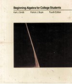 BEGINNING ALGEBRA FOR COLLEGE STUDENTS FOURTH EDITION