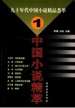 中国九十年代小说佳作 第1辑 '90中国小说精萃