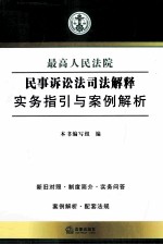 最高人民法院民事诉讼法司法解释实务指引与案例解析