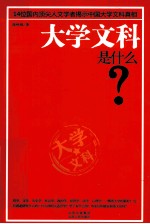 大学文科是什么？