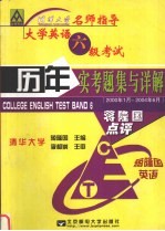 大学英语六级考试历年实考题与详解