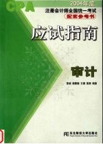 2004年度注册会计师全国统一考试配套参考书应试指南 审计