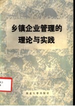 乡镇企业管理的理论与实践