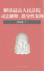 解读最高人民法院司法解释、指导性案例 民事卷 下