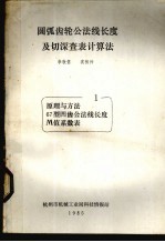 圆弧齿轮公法线长度及切深查表计算法 1 原理与方法67型凹齿公法线长度M值系数表