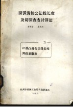 圆弧齿轮公法线长度及切深查表计算法 2 67型凸齿公法线长度M值系数表