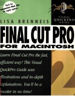 VISUAL QUICKPRO GUIDE FINAL CUT PRO 2 FOR MACINTOSH