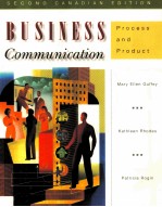 BUSINESS COMMUNICATION PROCESS AND PRODUCT SECOND CANADIAN EDITION