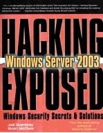 HACKING EXPOSED WINDOWS SERVER 2003