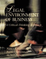 THE LEGAL ENVIRONMENT OF BUSINESS:A CRITICAL-THINKING PPROACH