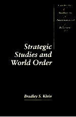 STRATEGIC STUDIES AND WORLD ORDER