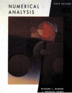 NUMERICAL ANALYSIS SIXTH EDITION