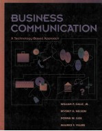 BUSINESS COMMUNICATION A TECHNOLOGY-BASED APPROACH