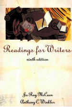 READINGS FOR WRITERS NINTH EDITION