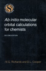 AB INITIO MOLECULAR ORBITAL CALCULATIONS FOR CHEMISTS SECOND EDITION