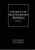 CONTRACT LAW:SELECTED SOURCE MATERIALS 2000 EDITION