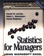 STATISTICS FOR MANAGERS USING MICROSOFT EXCEL