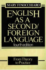 ENGLISH AS A SECOND/FOREIGN LANGUAGE FOURTH EDITION