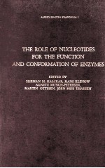 THE ROLE OF NUCLEOTIDES FOR THE FUNCTION AND CONFORMATION OF ENZYMES