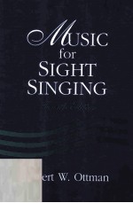 MUSIC FOR SIGHT SINGING FOURTH EDITION