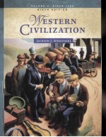 WESTERN CIVILIZATION VOLUME C:SINCE 1789 SIXTH EDITION