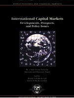 INTERNATIONAL CAPITAL MARKETS DEVELOPMENTS