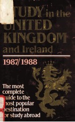 STUDY IN THE UNITED KINGDOM AND IRELAND