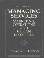 MANAGING SERVICES:MARKETING