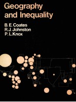 GEOGRAPHY AND INEQUALITY