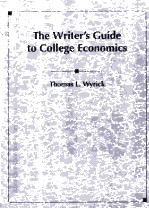 THE WRITER'S GUIDE TO COLLEGE ECONOMICS