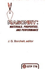 MASONRY:MATERIALS