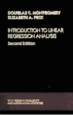 INTRODUCTION TO LINEAR REGRESSION ANALYSIS SECOND EDITION