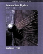 INTERMEDIATE ALGEBRA SIXTH EDITION