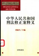 中华人民共和国刑法修正案释义