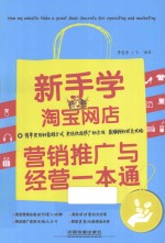 新手学淘宝网店营销推广与经营一本通