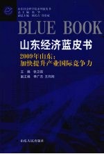 山东经济蓝皮书 2009年山东加快提升产业国际竞争力