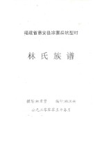 福建省惠安县涂寨后坑型村林氏族谱