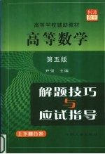 高等数学解题技巧与应试指导  （第五版）