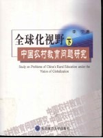 全球化视野下中国农村教育问题研究