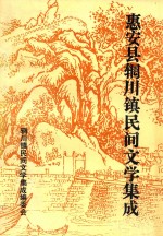 惠安县辋川镇民间文学集成